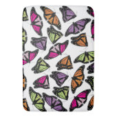 Tapis De Bain Motif de papillons colorés (devant Vertical)