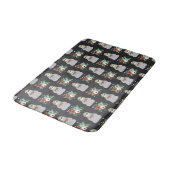 Tapis De Bain Motif de paresse de pastèque (Angle)