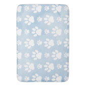 Tapis De Bain Motif De Pâtes, Patrouilles Blanches, Aquarelles,  (devant Vertical)