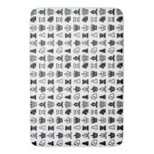 Tapis De Bain Motif de pièce d'échecs (devant Vertical)