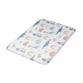 Tapis De Bain Motif de plaisir animal Doodle (Angle)