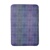 Tapis De Bain Motif de points holographiques Iridescente (Devant (Vertical))