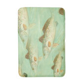 Tapis De Bain Motif de poisson basse (Devant (Vertical))