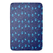 Tapis De Bain motif de poisson bleu (devant Vertical)