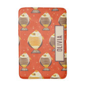 Tapis De Bain Motif de poisson tropical mignon (Devant (Vertical))