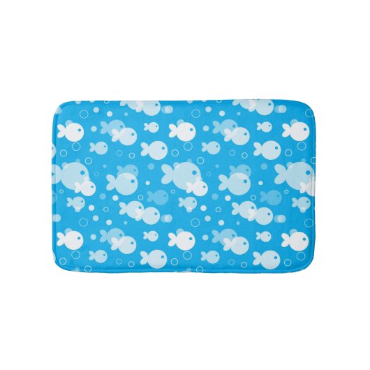 Tapis De Bain motif de poissons (Devant)