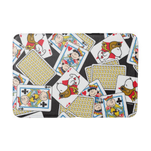 Tapis De Bain Motif de pont de la carte de bande de cacahuètes