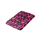 Tapis De Bain Motif de porc rose (Angle)