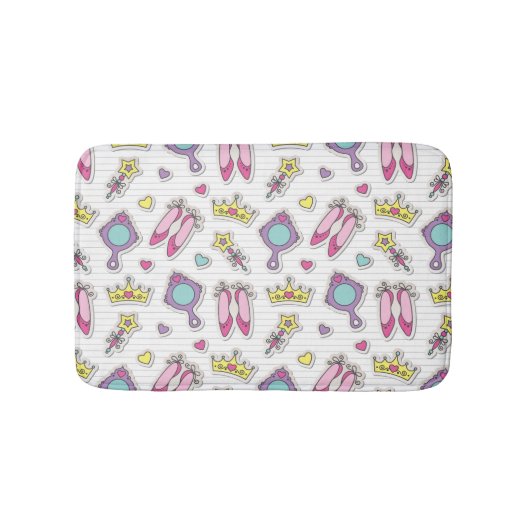 Tapis De Bain motif de princesse de papillon (Devant)