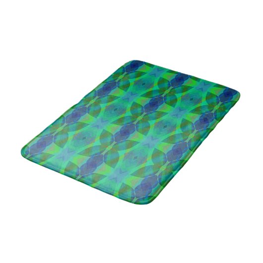 Tapis De Bain Motif de printemps (Angle)