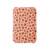 Tapis De Bain Motif de puces d'aquarelle (Devant (Vertical))