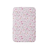 Tapis De Bain motif de rayures de kawaii (Devant (Vertical))