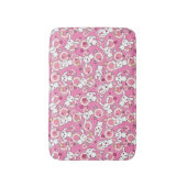 Tapis De Bain motif de rose de kawaii (Devant (Vertical))