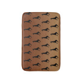 Tapis De Bain Motif de silhouette Giraffe (Devant (Vertical))