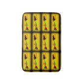 Tapis De Bain motif de sirènes vertes nageant (Devant (Vertical))