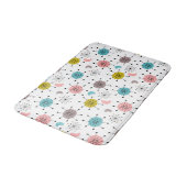 Tapis De Bain Motif de Starburst Retro atomique (Angle)