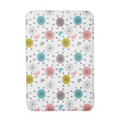 Tapis De Bain Motif de Starburst Retro atomique (Devant (Vertical))