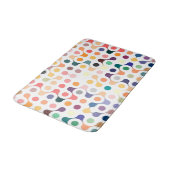 Tapis De Bain Motif de structure moléculaire (Angle)