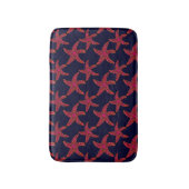 Tapis De Bain Motif de style poisson étoilé (Devant (Vertical))