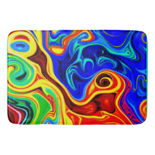 Tapis De Bain Motif de style vif
