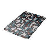 Tapis De Bain Motif de symboles de la France | (Angle)