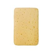 Tapis De Bain Motif de texture de fromage (Devant (Vertical))