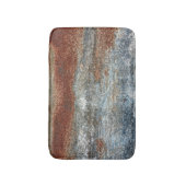 Tapis De Bain Motif de texture de rouille Brown Grunge (Devant (Vertical))