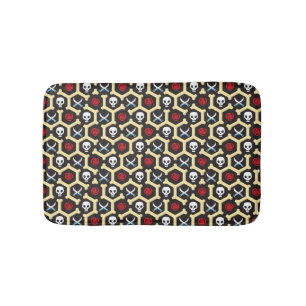 Tapis De Bain Motif de thème de bandit