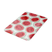 Tapis De Bain Motif de tranches de pastèque (Angle)
