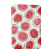 Tapis De Bain Motif de tranches de pastèque (Devant (Vertical))