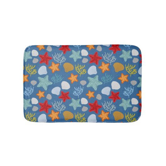 Tapis De Bain Motif de vie sous-marine (Devant)