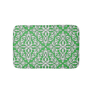 Tapis De Bain Motif décoratif, design ethnique homogène.