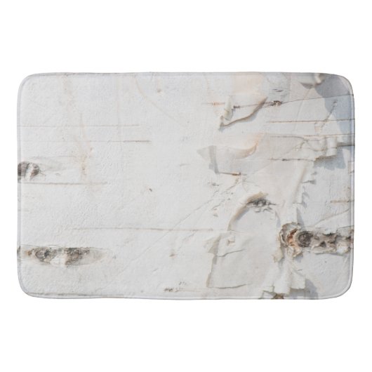 Tapis De Bain Motif d'écorce de bouleau (Devant)