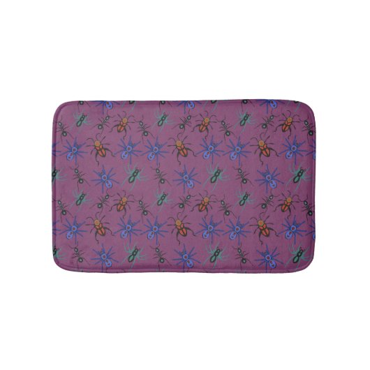 Tapis De Bain Motif des araignées (Devant)