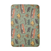 Tapis De Bain Motif des aventures du camp d'entraînement (Devant (Vertical))