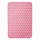 Tapis De Bain Motif des Coeurs rose et rouge (devant Vertical)