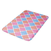 Tapis De Bain Motif des diamants de la Patchwork (Angle)