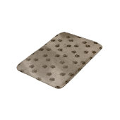 Tapis De Bain Motif des Empreintes de pattes d'ours (Angle)