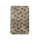 Tapis De Bain Motif des Empreintes de pattes d'ours (Devant (Vertical))