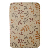 Tapis De Bain Motif des feuilles d'automne assorties (devant Vertical)