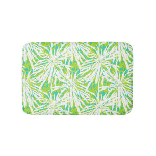 Tapis De Bain Motif des Feuilles de Palm Tropical