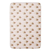 Tapis De Bain Motif des flocons de neige de Noël (devant Vertical)