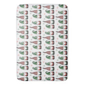 Tapis De Bain Motif des Gnomes de Noël (devant Vertical)