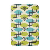 Tapis De Bain Motif des gouttes atomiques modernes du milieu du  (Devant (Vertical))