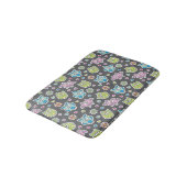 Tapis De Bain motif des hiboux de bande dessinée (Angle)