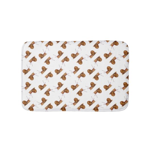 Tapis De Bain motif d'escargot Abstrait (Devant)