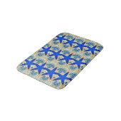 Tapis De Bain motif d'étoile de mer bleue (Angle)