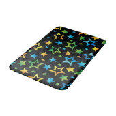 Tapis De Bain Motif d'étoiles (Angle)