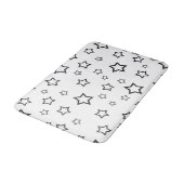 Tapis De Bain Motif d'étoiles (Angle)