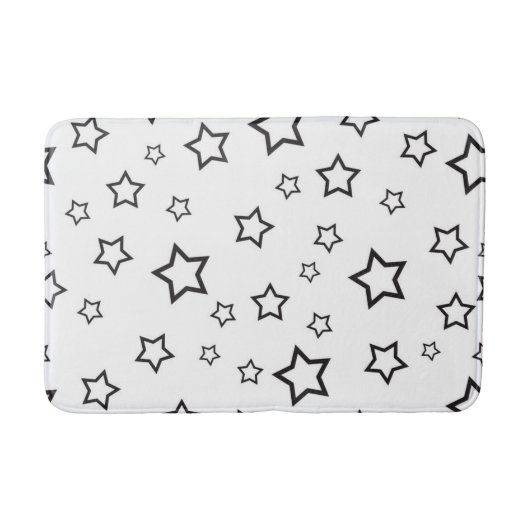 Tapis De Bain Motif d'étoiles (Devant)